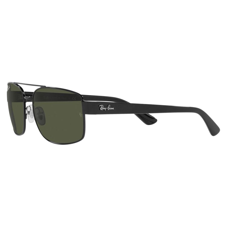 レイバン サングラス Rb3687 002 31 58 61 ダブルブリッジ スクエア おしゃれ 眼鏡 Ray Ban 高級感 メンズ 伊達メガネ Model New ポラライズド