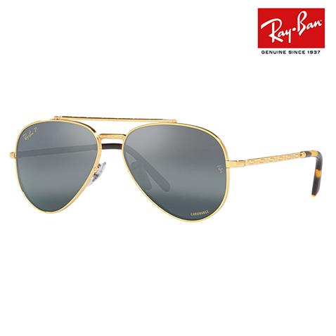 レイバン サングラス 純正レンズ対応 RB3625 9196G6 55 58 62 NEW AVIATOR ニューアビエーター ティアドロップ クロマンスレンズ 偏光レンズ Ray-Ban | Ray-Ban