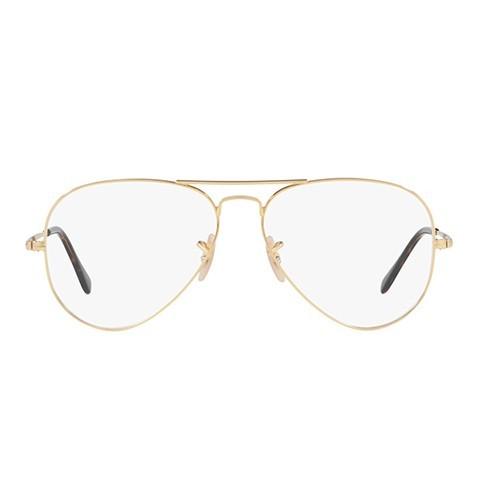 レイバン メガネ フレーム 純正レンズ対応 RX6489 2500 58 伊達メガネ 眼鏡 アビエーター ティアドロップ ダブルブリッジ Aviator | Ray-Ban | 01