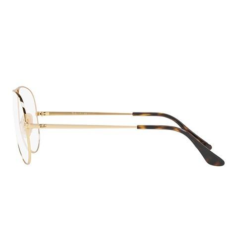 レイバン メガネ フレーム 純正レンズ対応 RX6489 2500 58 伊達メガネ 眼鏡 アビエーター ティアドロップ ダブルブリッジ Aviator | Ray-Ban | 02