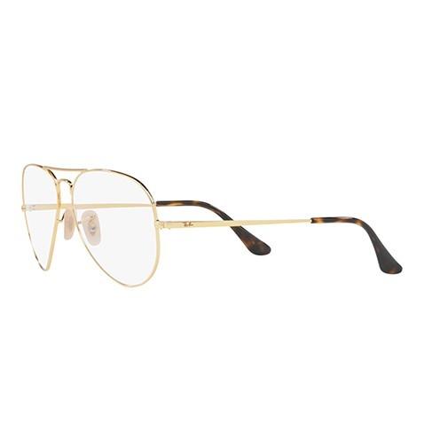 レイバン メガネ フレーム 純正レンズ対応 RX6489 2500 58 伊達メガネ 眼鏡 アビエーター ティアドロップ ダブルブリッジ Aviator | Ray-Ban | 04