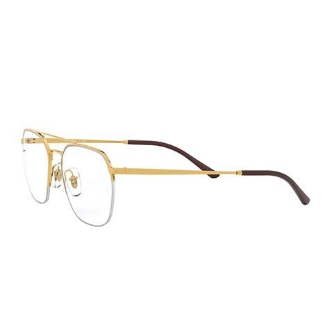 レイバン メガネ フレーム 純正レンズ対応 Ray-Ban RayBan RX6444 2500 51 伊達メガネ 眼鏡 スクエア ナイロール ツーブリッジ | Ray-Ban | 03