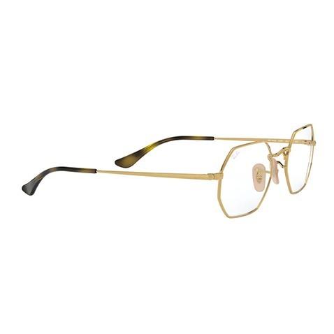 アウトレット レイバン メガネ フレーム Ray-Ban RayBan RX6456 2500 51 53 伊達メガネ 眼鏡 オクタゴン スクエア メタル | Ray-Ban | 04