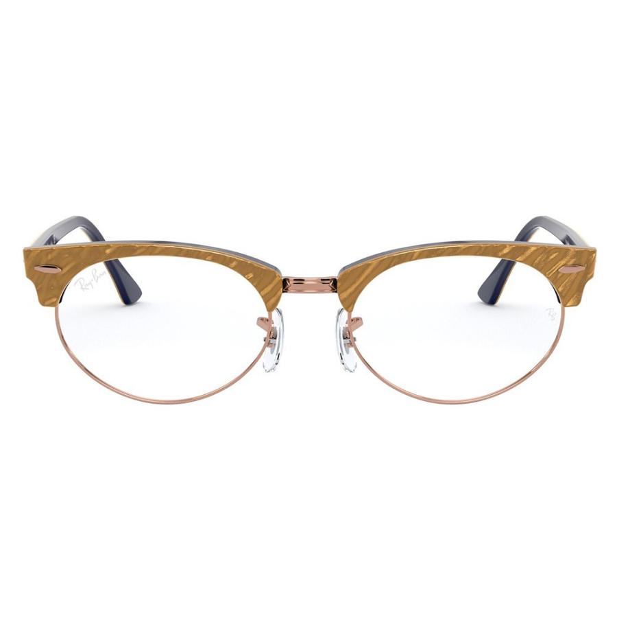 オススメ価格 レイバン メガネ フレーム Ray-Ban RX3946V 8051 50 伊達メガネ 眼鏡 クラブマスター オーバル CLUBMASTER メタル ブロー | Ray-Ban | 01