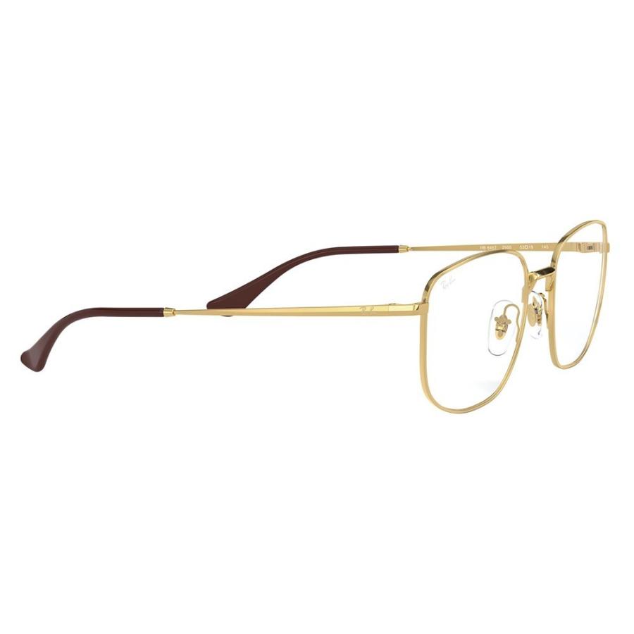 アウトレット レイバン メガネ フレーム Ray-Ban RayBan RX6457 2500 51 伊達メガネ 眼鏡 メタル スクエア | Ray-Ban | 04