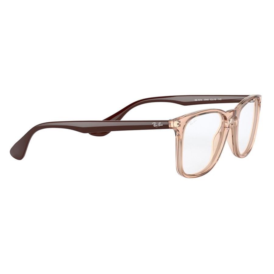 オススメ価格 レイバン Ray-Ban メガネ フレーム RX7074 5940 52 セル ウエリントン 伊達メガネ 眼鏡 | Ray-Ban | 04