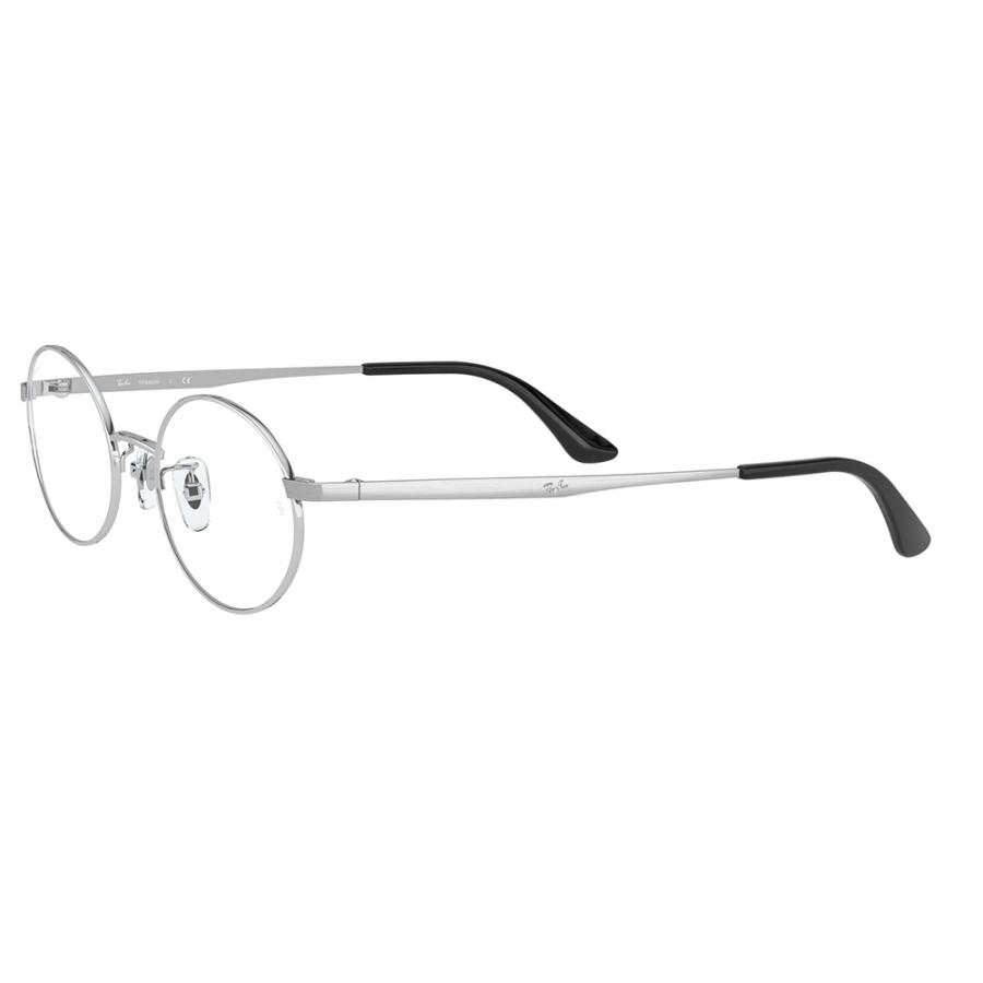 B＆L レイバン　金縁オーバルフレーム　ストレートテンプル硝子レンズ Ray-Ban RayBan レイバン ゴールド 縁無し メガネフレーム