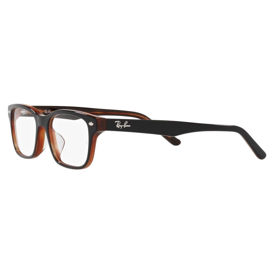 アウトレット レイバン メガネ フレーム Ray-Ban RayBan RX5345D 2044 53 スクエア ウェリントン アジアンフィット 伊達メガネ 眼鏡 | Ray-Ban | 03