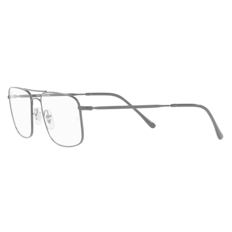 オススメ価格 レイバン メガネ フレーム Ray-Ban RayBan RX6434 2503 53 伊達メガネ 眼鏡 ダブルブリッジ メタル レクタングル | Ray-Ban | 03