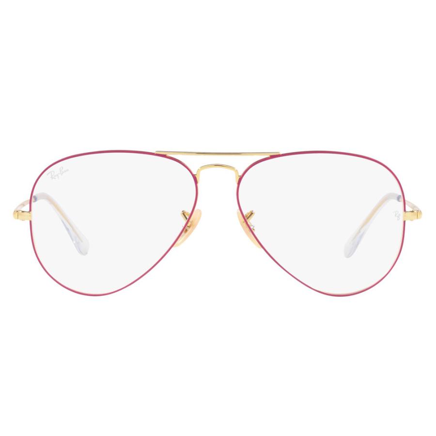 アウトレット レイバン メガネ フレーム Ray-Ban RayBan RX6489 3137 55 アビエーター ティアドロップ ダブルブリッジ Aviator 伊達メガネ 眼鏡 | Ray-Ban | 01