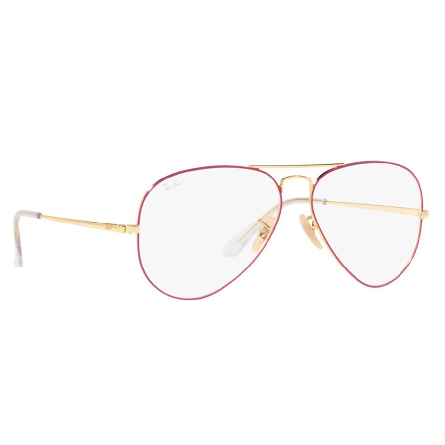 アウトレット レイバン メガネ フレーム Ray-Ban RayBan RX6489 3137 55 アビエーター ティアドロップ ダブルブリッジ Aviator 伊達メガネ 眼鏡 | Ray-Ban | 04