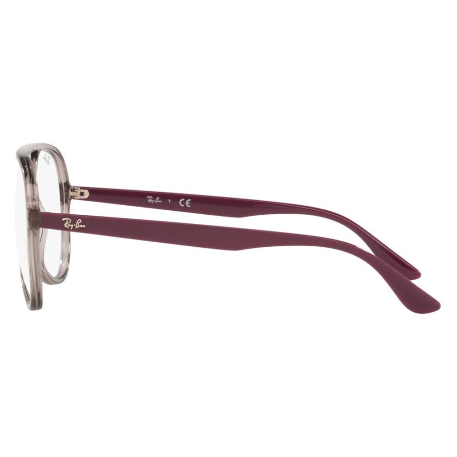 レイバン Ray-Ban メガネ フレーム 純正レンズ対応 RX4376VF 8083 57 パイロット ティアドロップ ダブルブリッジ 伊達眼鏡 メガネ メンズ レディース | Ray-Ban | 02