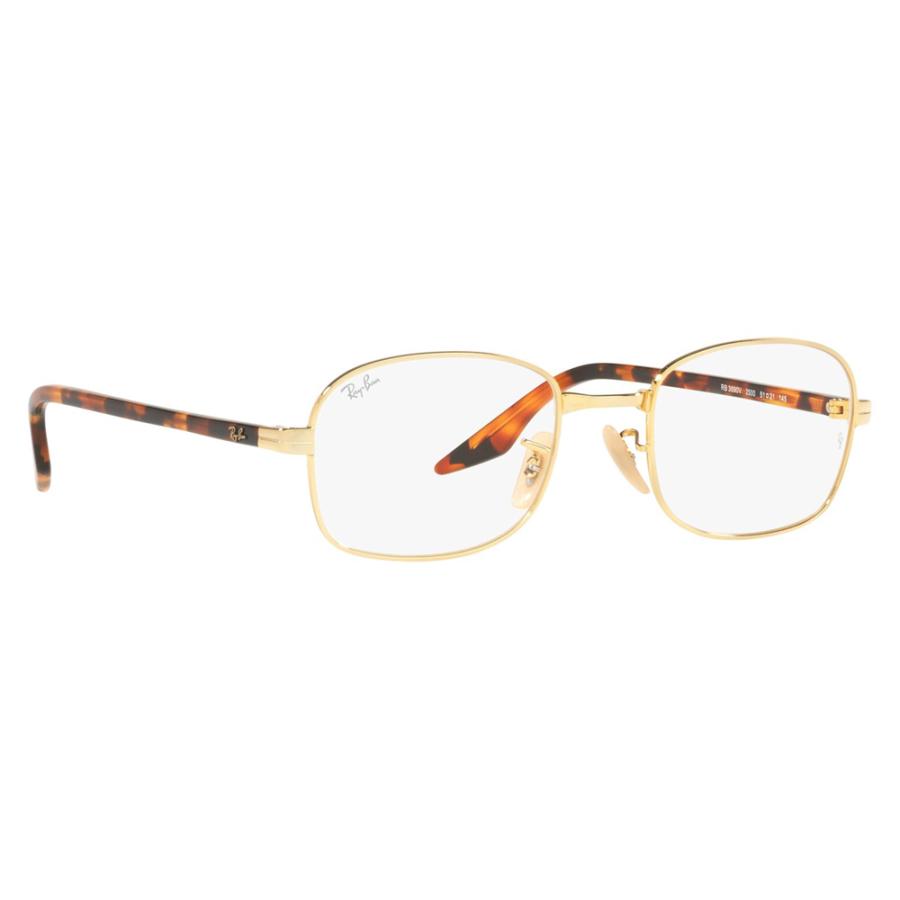 アウトレット レイバン メガネ フレーム Ray-Ban RayBan RX3690V 2500 53 スクエア メタル アセテート 伊達眼鏡 メガネ メンズ レディース | Ray-Ban | 04