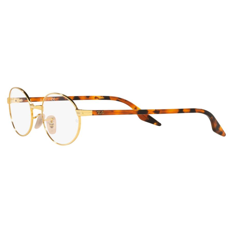 アウトレット レイバン メガネ フレーム Ray-Ban RayBan RX6481V 2500 51 53 オーバル メタル アセテート コンビ 伊達メガネ 眼鏡 | Ray-Ban | 03