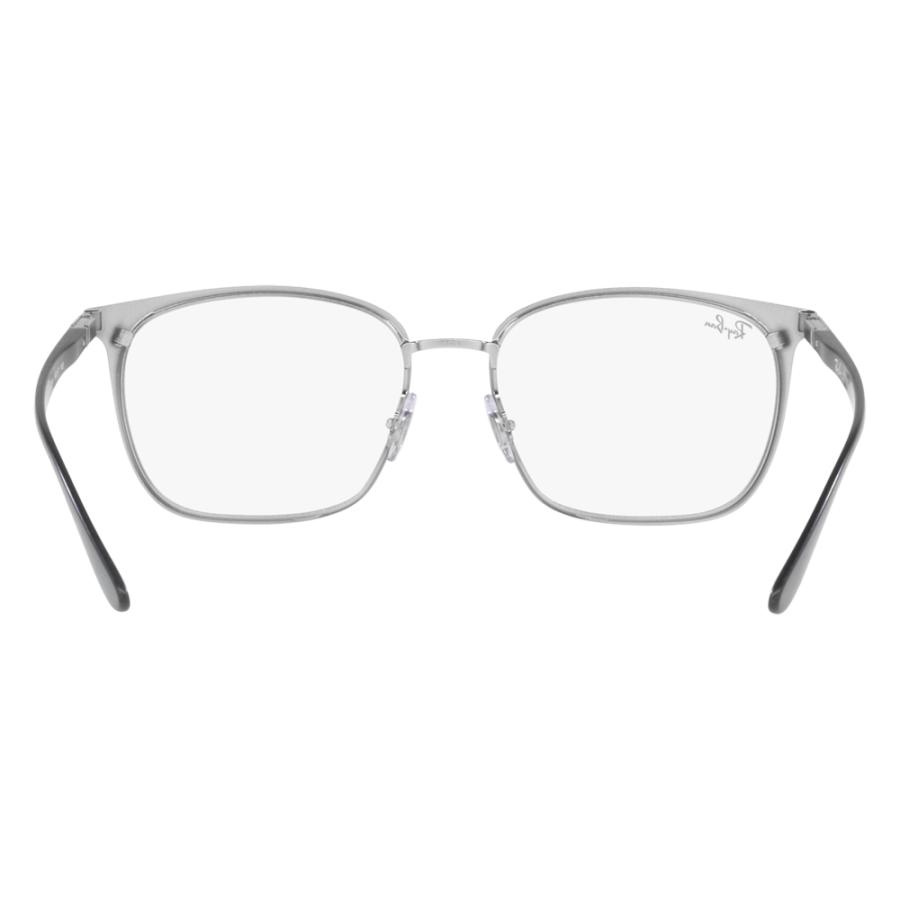 柔らかな質感の レイバン Ray-Ban RX6486 2861 52 54 メガネ フレーム 純正レンズ対応 ボストン メタル メンズ レディース 伊達メガネ 眼鏡