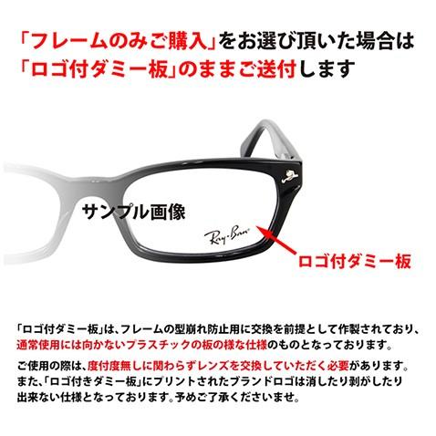 柔らかな質感の レイバン Ray-Ban RX6486 2861 52 54 メガネ フレーム 純正レンズ対応 ボストン メタル メンズ レディース 伊達メガネ 眼鏡