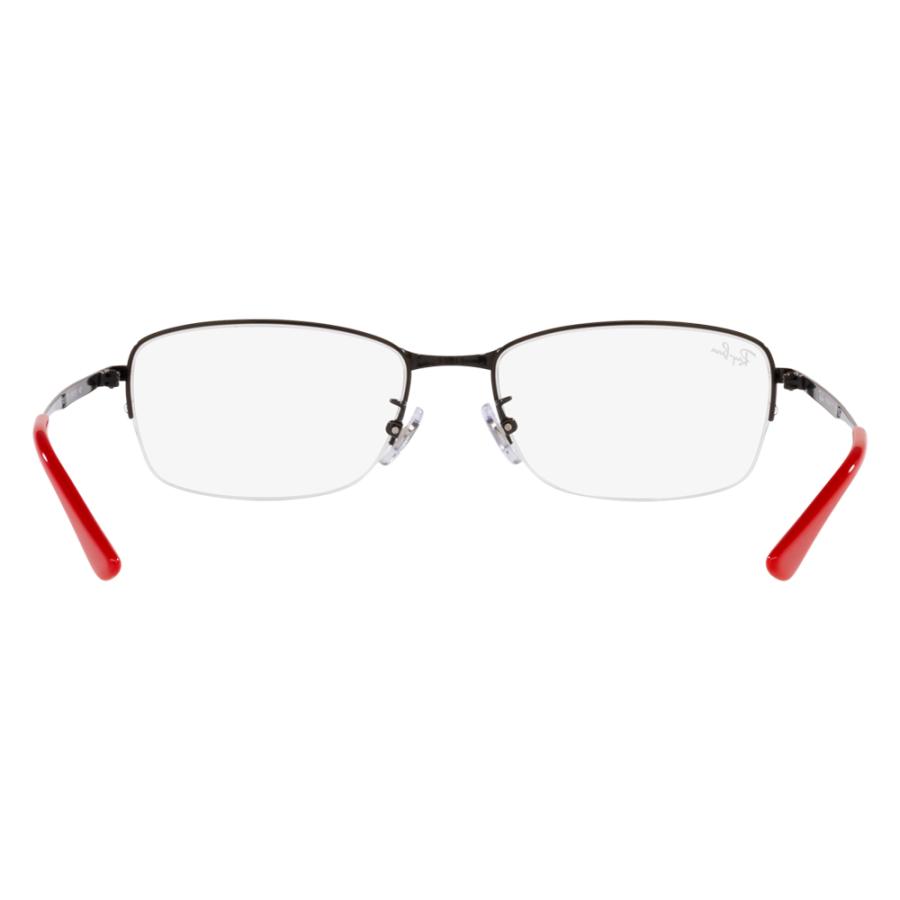 レイバン メガネ フレーム 純正レンズ対応 Ray-Ban RayBan RX8774D 1237 55 チタン ジャパンモデル エントリーモデル ナイロール ハーフリム 伊達眼鏡 | Ray-Ban | 03