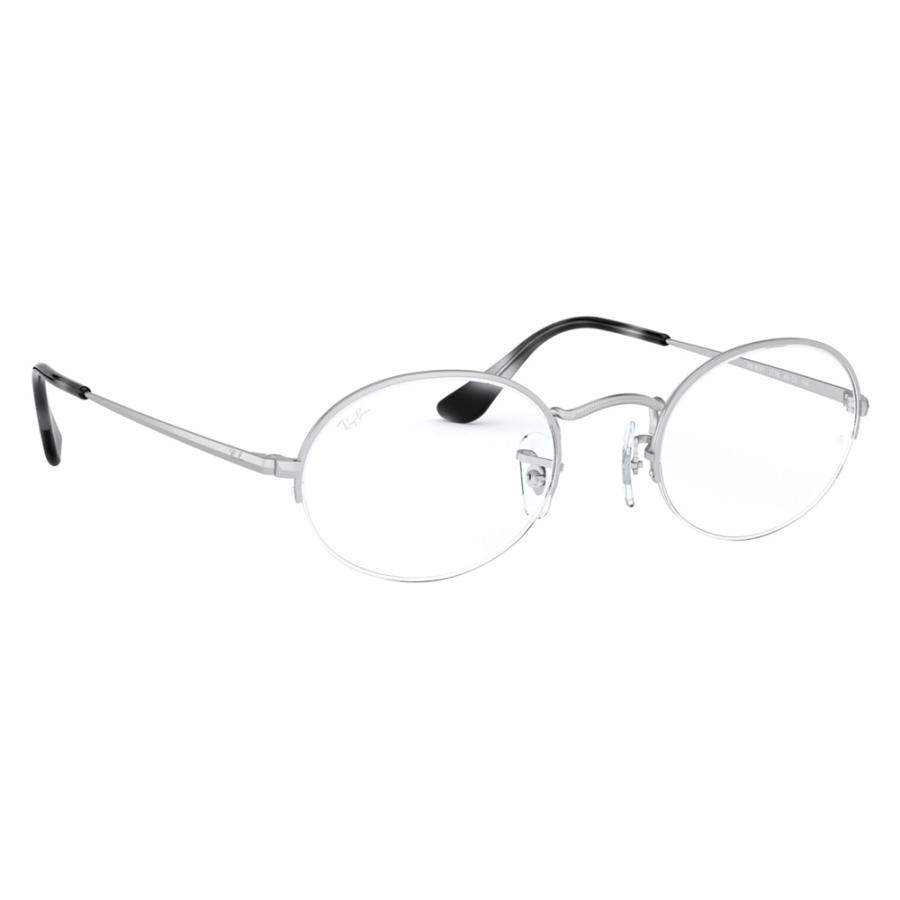 アウトレット レイバン メガネ フレーム Ray-Ban RayBan RX6547 2538 49 伊達メガネ 眼鏡 OVAL GAZE オーバル ナイロール | Ray-Ban | 04