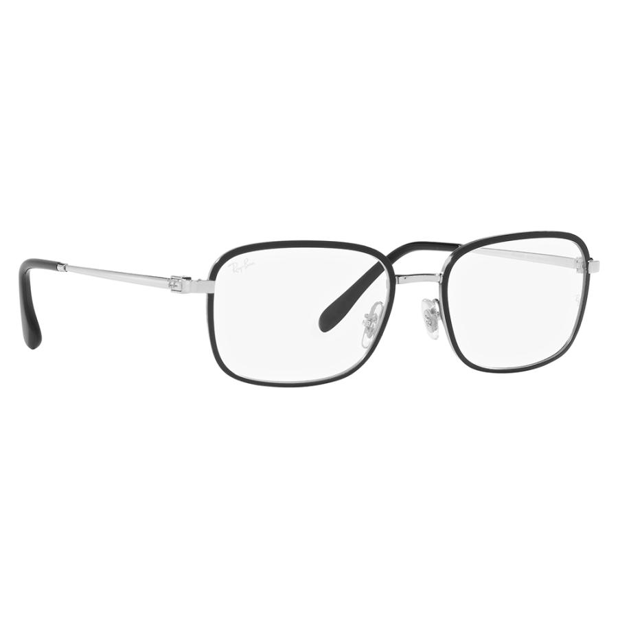 レイバン メガネ フレーム 純正レンズ対応 Ray-Ban RayBan RX6495 2861 52 54 伊達眼鏡 スクエア シートメタル フレーム メンズ フレーム | Ray-Ban | 04