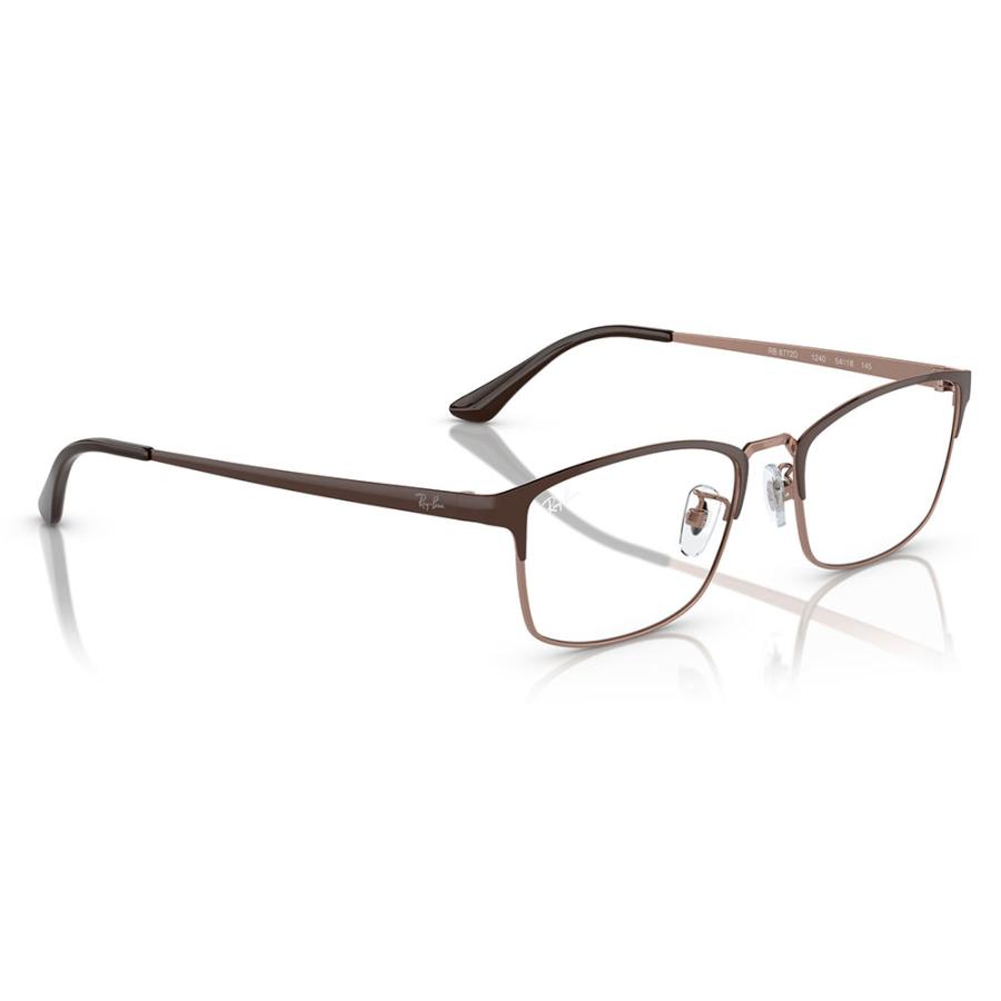 レイバン Ray-Ban RayBan RX8772D 1240 54 伊達 メガネ 眼鏡 スクエア メンズ アジアンモデル メタル チタン 純正レンズ対応 | Ray-Ban | 04