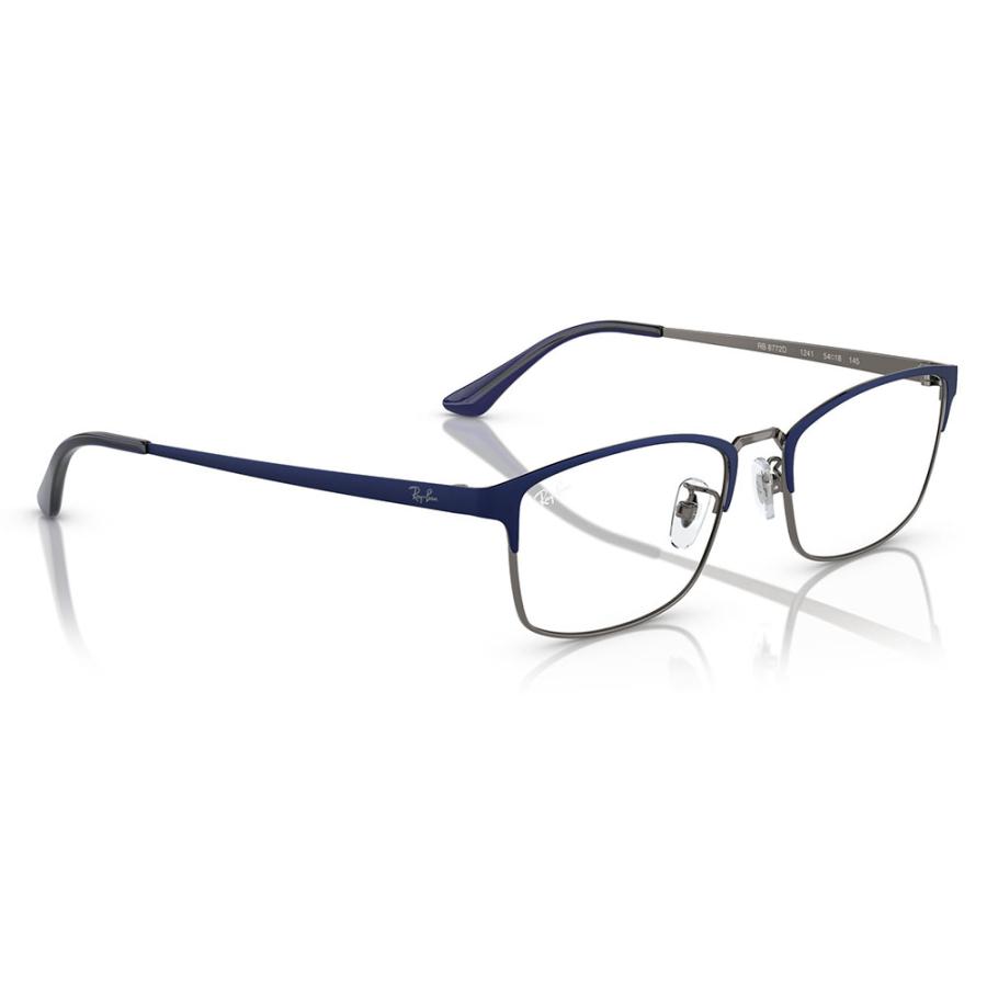 レイバン Ray-Ban RayBan RX8772D 1241 54 伊達 メガネ 眼鏡 スクエア メンズ アジアンモデル メタル チタン 純正レンズ対応 | Ray-Ban | 04