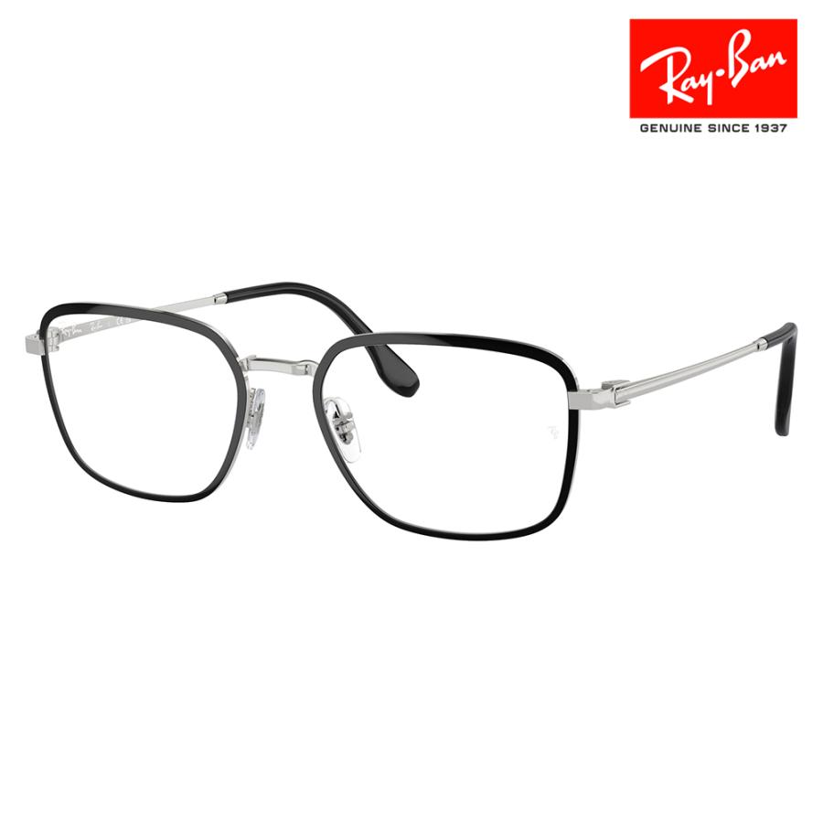 オススメ価格 レイバン メガネ フレーム Ray-Ban RayBan RX6511 2861 53 55 スクエア メタル ユニセックス 伊達メガネ 眼鏡 | Ray-Ban
