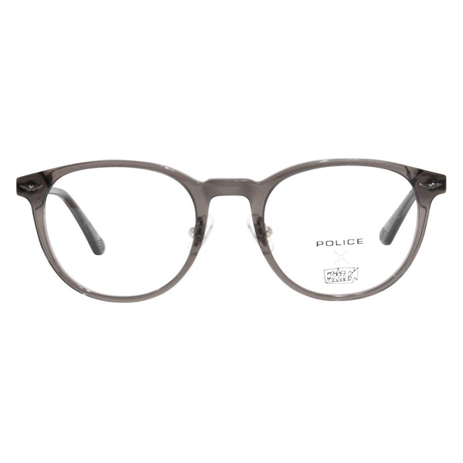 ポリス メガネフレーム POLICE VPLD93J 09HP 50 ボストン コンビ クラシック ユニセックス EXIT イグジット 伊達 眼鏡 メガネ | POLICE | 01