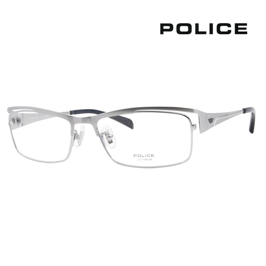 POLICE ポリス 眼鏡 メガネ フレーム VPLE70J-0N37-53 度付可 マット