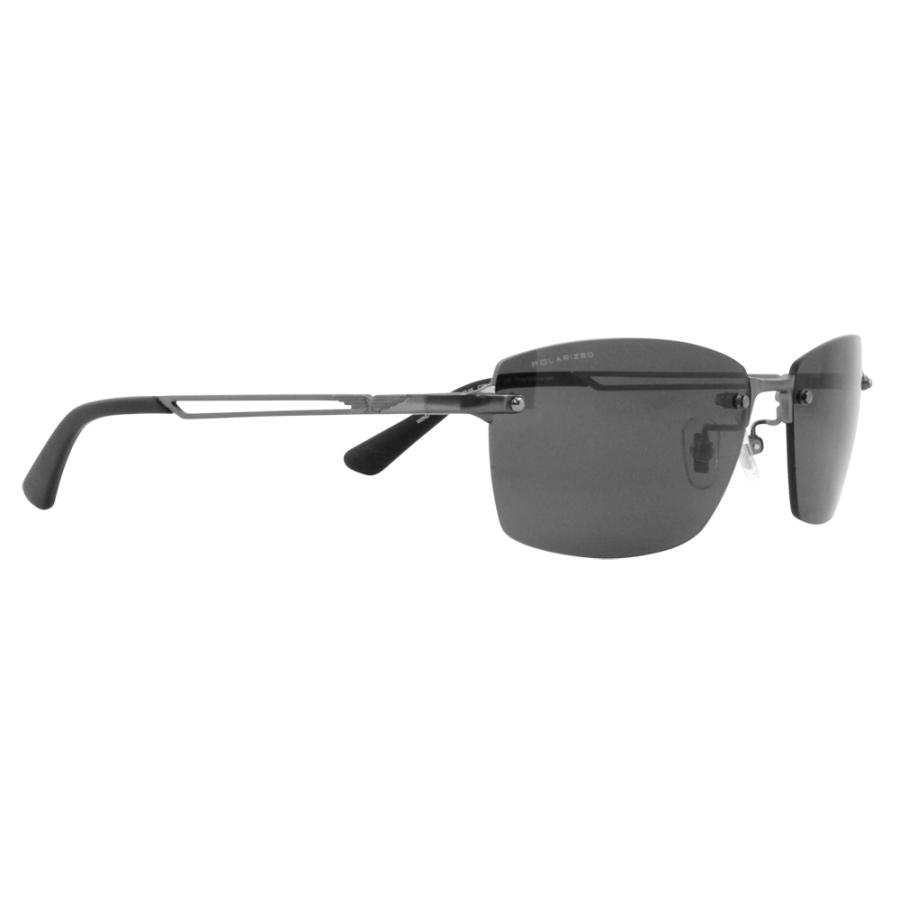復刻別注 ポリス サングラスSPLG39J 627P 60 POLICE 2023年モデル WIND ウィンド ツーポイント フチなし メンズ スクエア チタニウム 偏光 | POLICE | 04