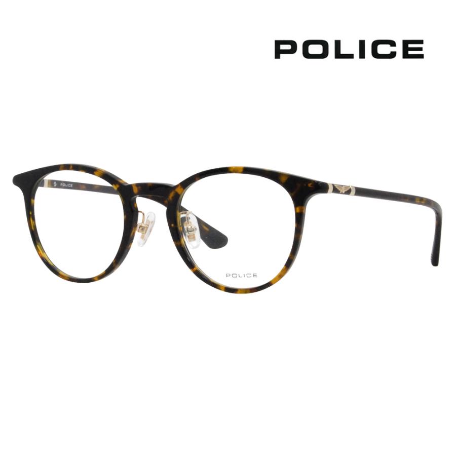 ポリス メガネフレーム POLICE VPLF53J 0722 47 ボストン セル フルリム ジャパンコレクション 伊達メガネ 眼鏡 | POLICE