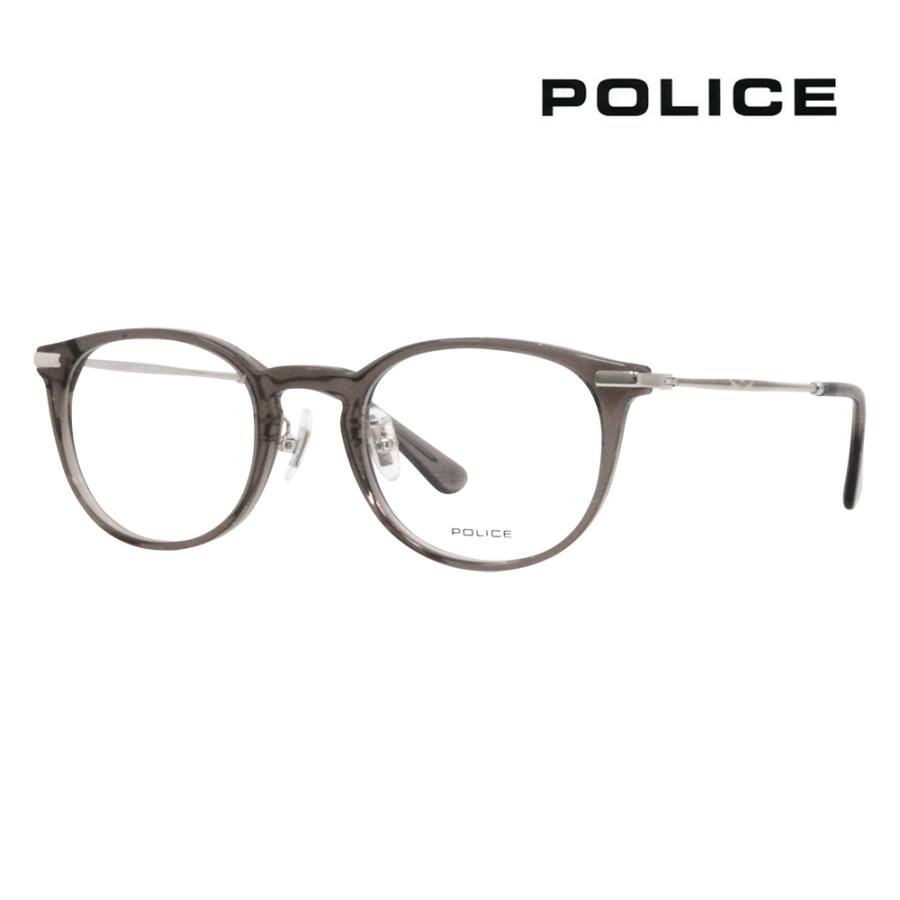 ポリス メガネフレーム POLICE VPLL92J 0ALV 48 2023年モデル ボストン クラシック コンビネーション ジャパンモデル セル 40周年モデル 眼鏡 伊達メガネ | POLICE