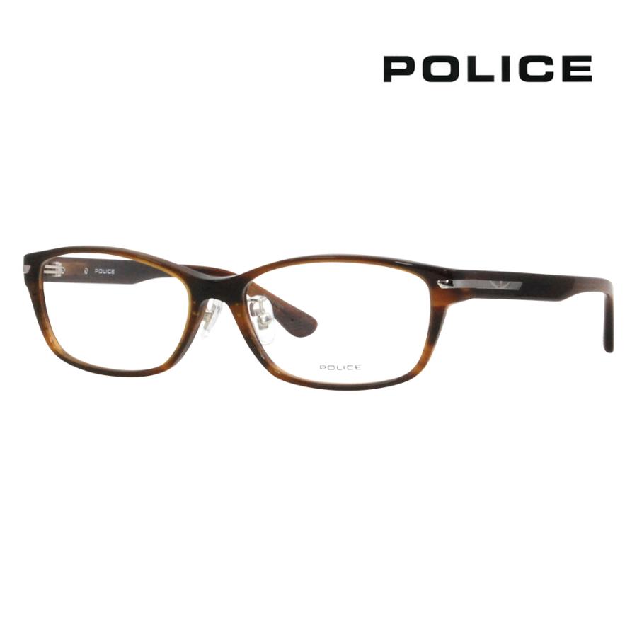 ポリス メガネフレーム POLICE VPLL94J 06WQ 55 2023年モデル ウェリントン スクエア ジャパンモデル セル 40周年モデル 眼鏡 伊達メガネ | POLICE