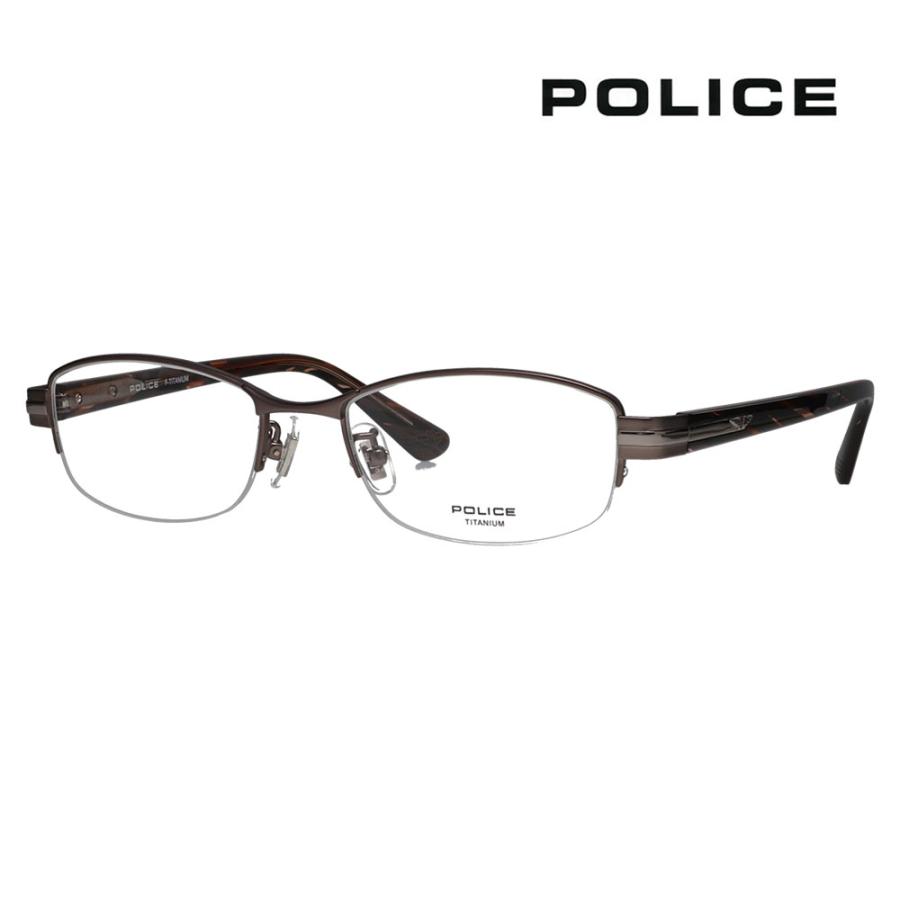 POLICE（ポリス） メガネフレーム POLICE VPLM42J 0627 52 スクエア