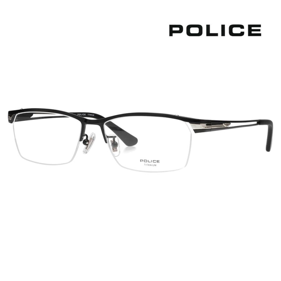 POLICE ポリス 眼鏡 メガネ フレーム  VPLM45J-0531-55 POLICE（ポリス） メガネフレーム POLICE VPLM45J 0531 55 2024年