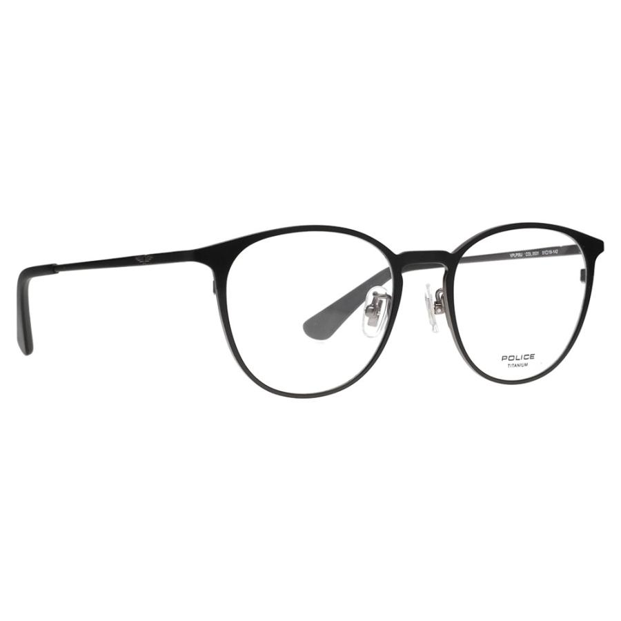 ポリス メガネフレーム POLICE VPLP06J 0531 51 2024年モデル ボストン チタン メンズ メタル フルリム クラシック 伊達 眼鏡 メガネ | POLICE | 04