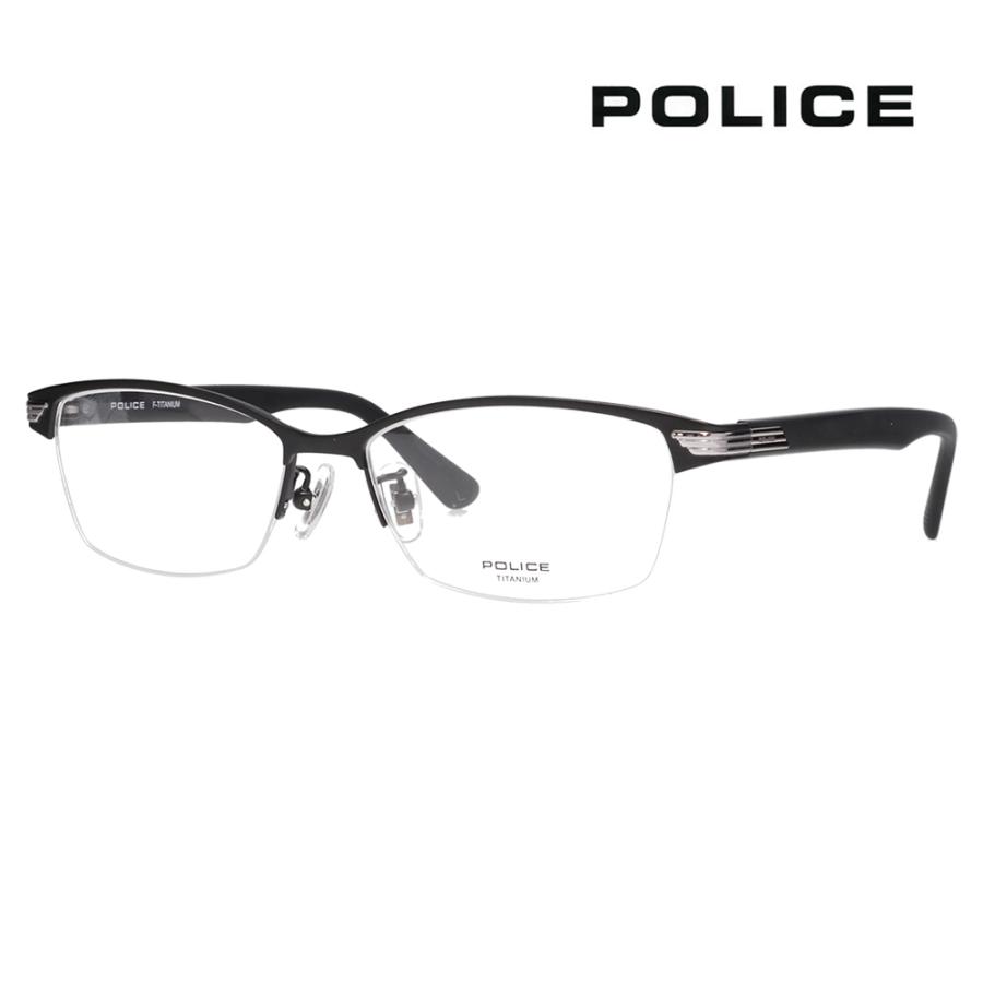 POLICE（ポリス） メガネフレーム POLICE VPLN74J 0531 55 ナイロール 