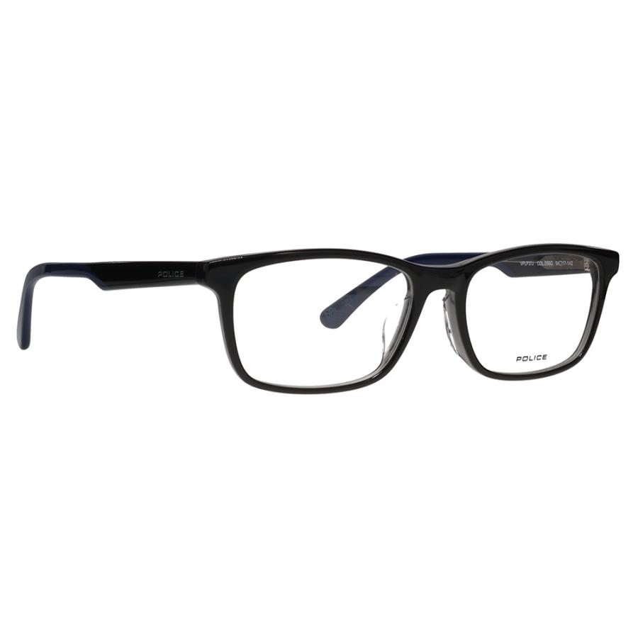 ポリス メガネフレーム POLICE VPLP37J 05BG 54 2024年モデル メンズ スクエア セル ジャパンモデル 伊達 眼鏡 メガネ | POLICE | 04