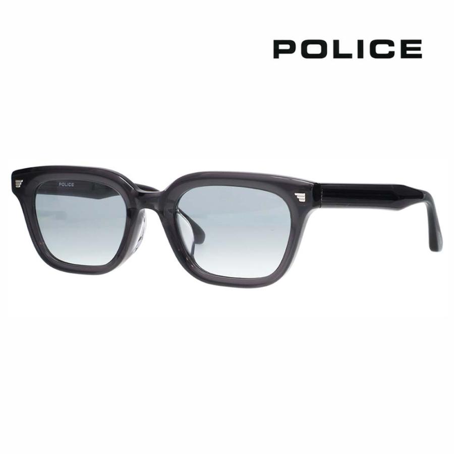 ポリス サングラス SPLR27K 0705 52 POLICE 2025年モデル ウェリントン メンズ セル 伊達眼鏡 メガネ | POLICE