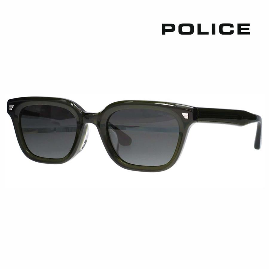 ポリス サングラス SPLR27K 09HF 52 POLICE 2025年モデル ウェリントン メンズ セル 伊達眼鏡 メガネ | POLICE
