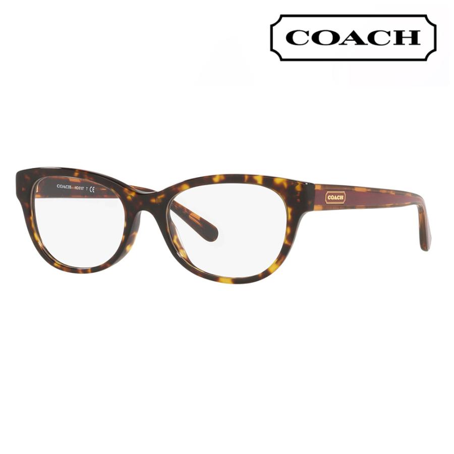 オススメ価格 コーチ COACH メガネフレーム HC6187F 5120 53 オーバル ウェリントン フルフィットモデル レディース 伊達メガネ 眼鏡 メガネ | COACH