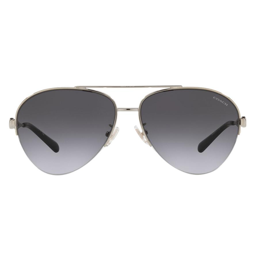 オススメ価格 コーチ COACH サングラス HC7124 90058G 59 パイロット ナイロールレディース おしゃれ | COACH | 01