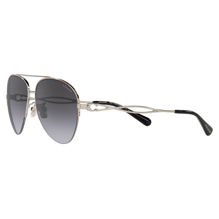 オススメ価格 コーチ COACH サングラス HC7124 90058G 59 パイロット ナイロールレディース おしゃれ | COACH | 03