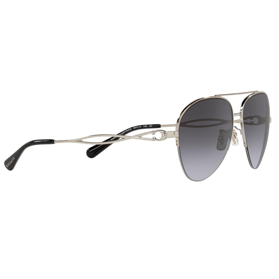 オススメ価格 コーチ COACH サングラス HC7124 90058G 59 パイロット ナイロールレディース おしゃれ | COACH | 04