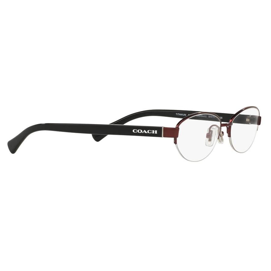アウトレット コーチ COACH メガネフレーム HC5081TD 9073 54 スクエア オーバル ハーフリム ナイロール メタル アジアンモデル 伊達メガネ 眼鏡 | COACH | 04
