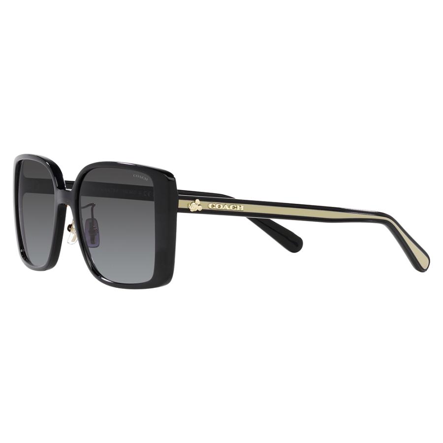 オススメ価格 コーチ COACH サングラス HC8375 50028G 56 スクエア セル レディース ディズニー DISNEY MADE IN ITALY | COACH | 03