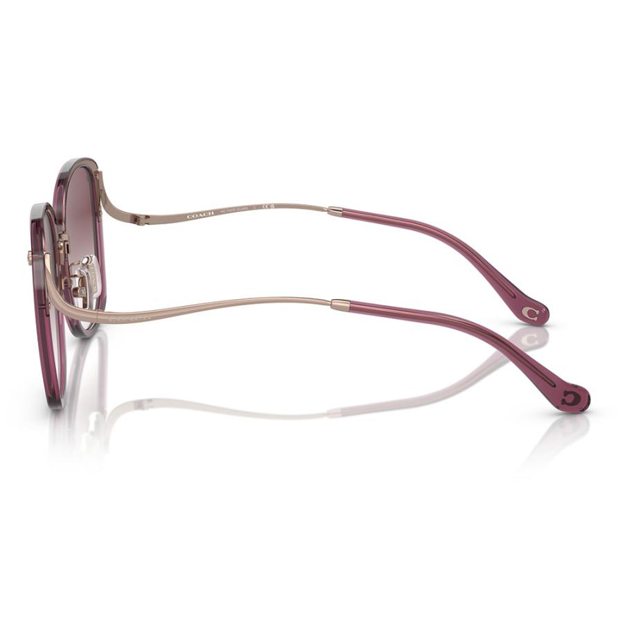 D）COACH コーチ グレーグラデーション サングラス HC8331 D）COACH