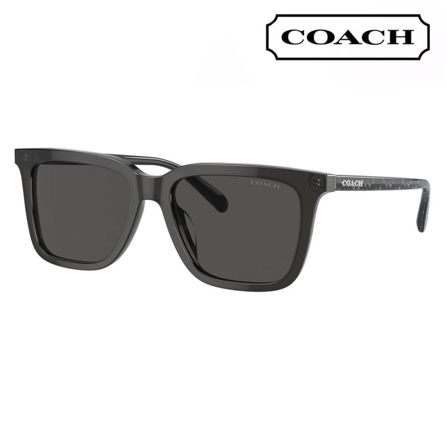 オススメ価格 コーチ COACH サングラス HC8385U 579387 54 ウェリントン スクエア ユニバーサルフィット レディース UVカット 紫外線 | COACH