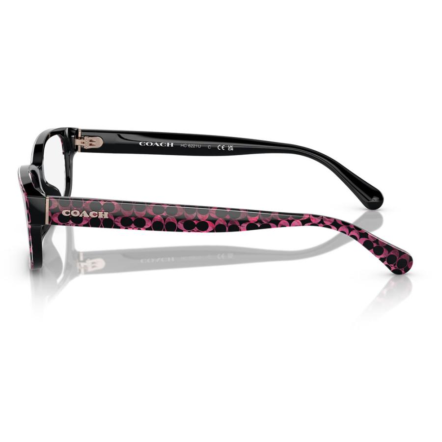 コーチ COACH メガネフレーム HC6221U 5783 52 スクエア セル ユニバーサルフィット レディース 伊達メガネ 眼鏡 メガネ | COACH | 02