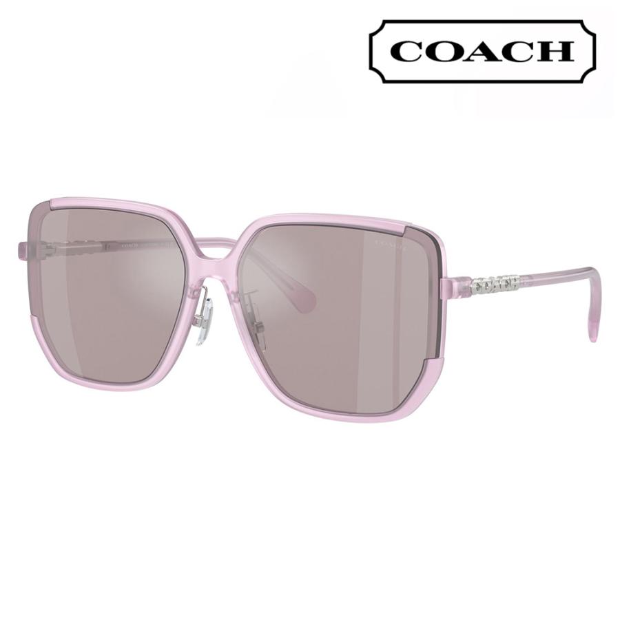 コーチ COACH サングラスHC8401D 5696AK 64 CR635 スクエア ローブリッジフィット レディース | COACH