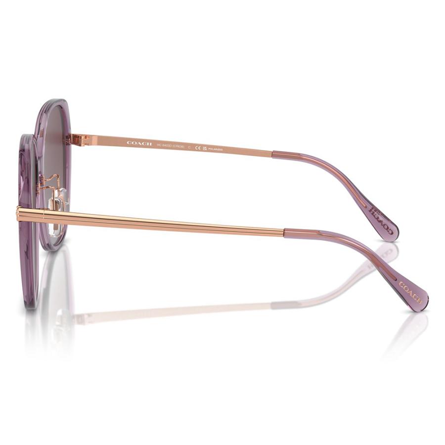 コーチ COACH サングラスHC8403D 582562 59 CR636 スクエア ローブリッジフィット レディース | COACH | 02